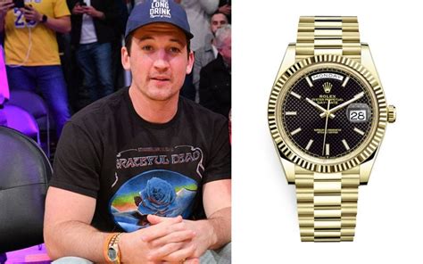 Top Gun Star Miles Teller Spotted Wearing ‘Classified’ Rolex At 